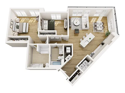 Floor plan B9