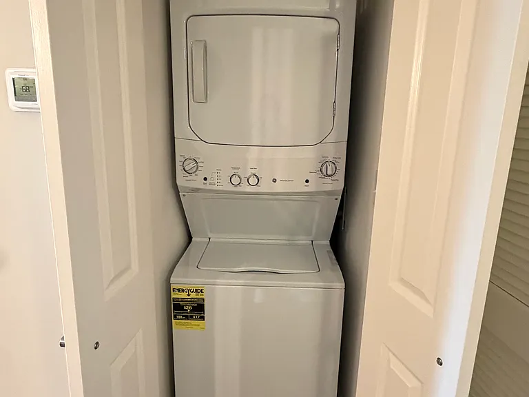 Ensuite washer and dryer