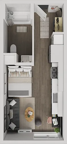 Floor plan L1 - Adaptable