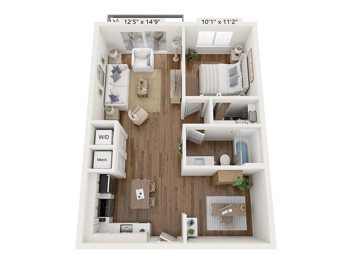 Floor plan A1