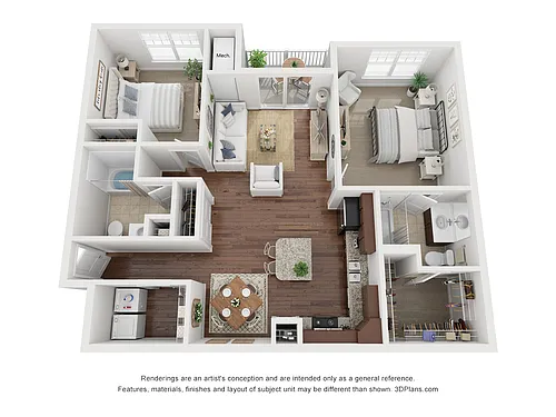 Floor plan Sassafras