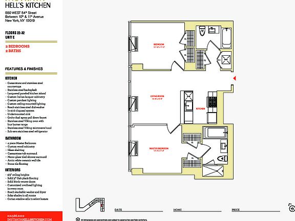 2nd image of 554 W 54th St #30E