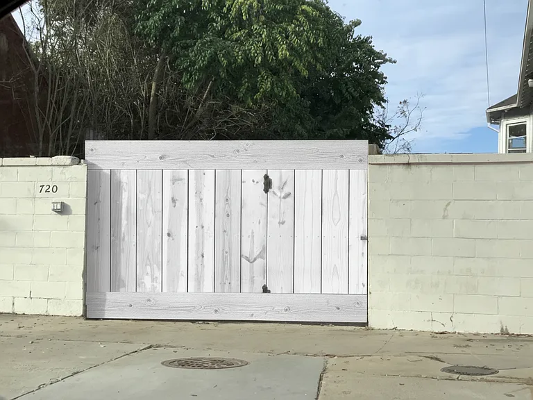 Vehicle and pedestrian secure gate