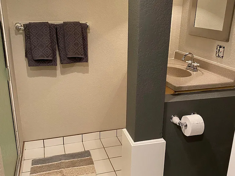 Updated bathroom including new toilet.