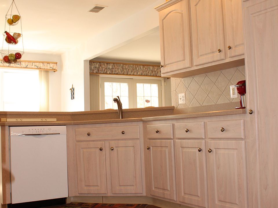 Kitchen with Corian Counters