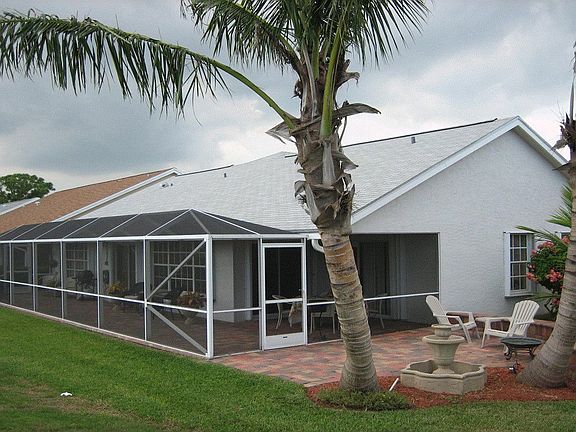 Oversized Brick  Paver Patio overlooking Lakes perfect for entertaining