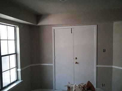 Double doors to deck off DR