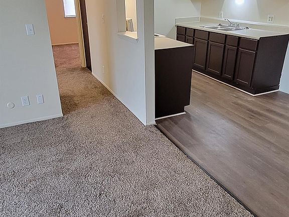 living room and kitchen