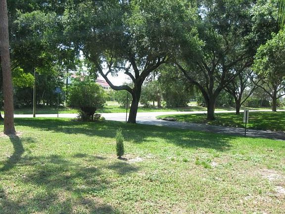 Calm park-like setting