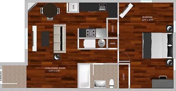 2nd image of 1314 Presidential Dr APT 120