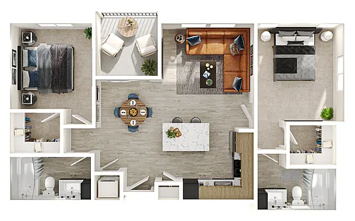 Floor plan Plan 4A