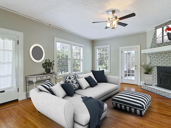 Living room-virtual staging