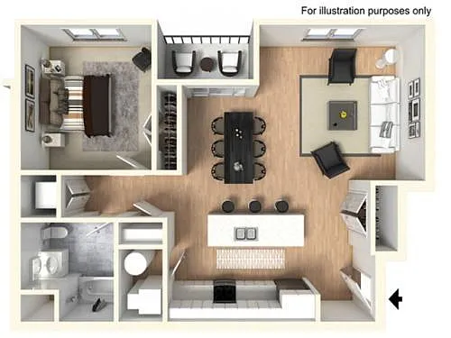 Floor plan The Dewitt