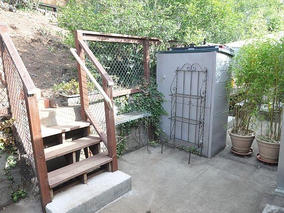 Private patio