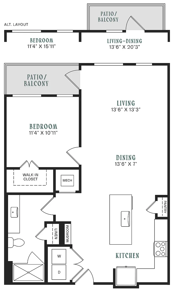 Floor plan A8