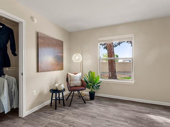 Each guest bedroom boasts plenty of square footage with a closet to match!
