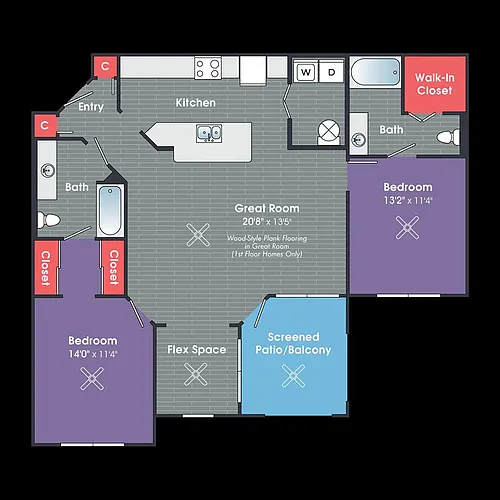 Floor plan Cowe