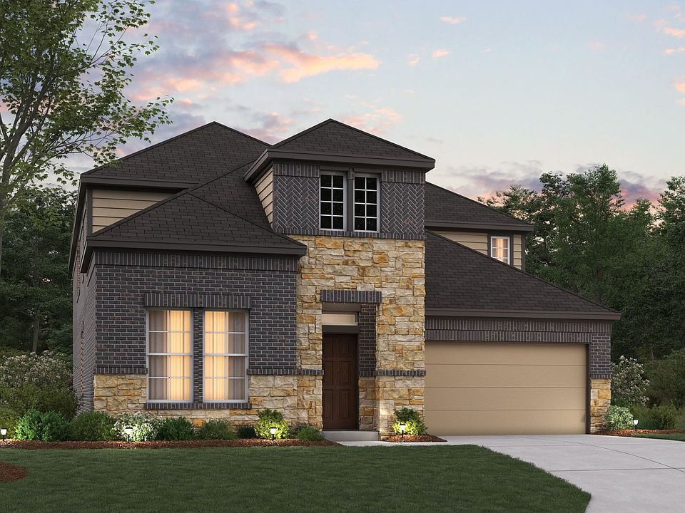 Presidio Elevation B - Optional Stone