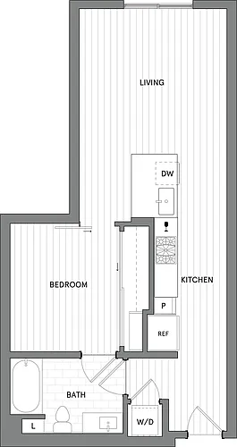Floor plan 1B.A
