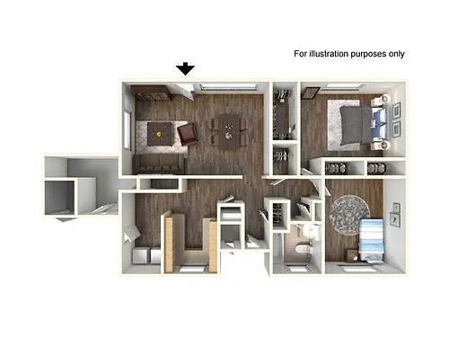 Floor plan Pershing Park