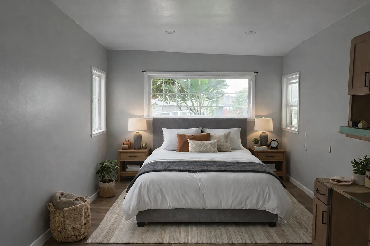 AI generated image with furniture - 931 Hillcrest St #1