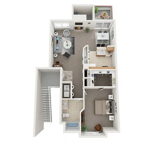 Floor plan Bainbridge