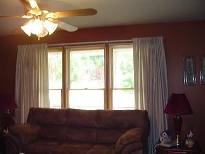 The front window in Living room