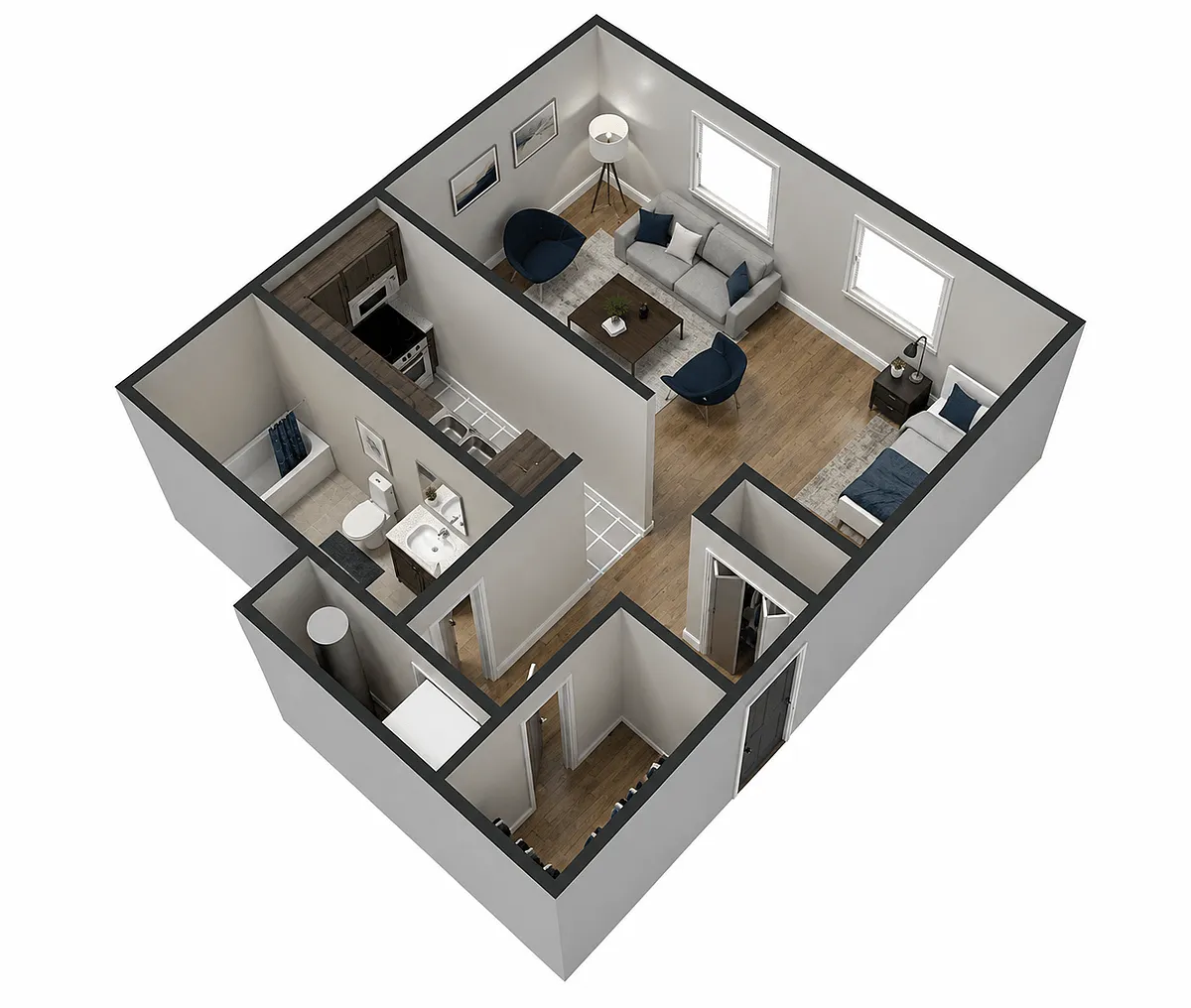 Floor plan Studio