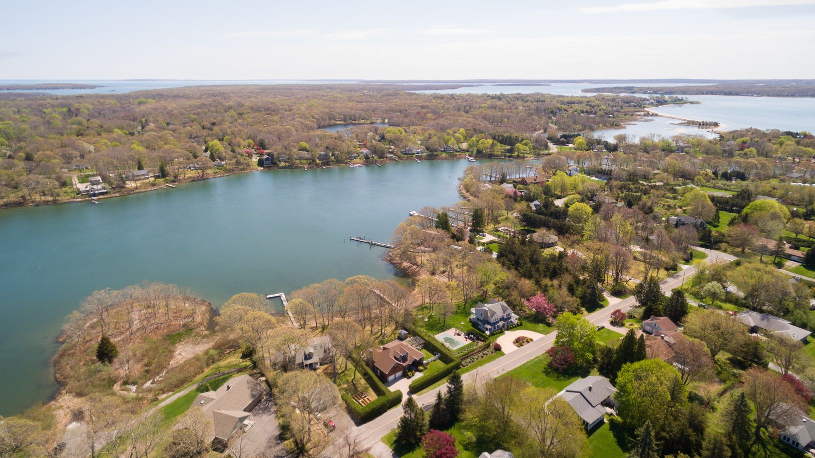  Serene view of Menantic Creek