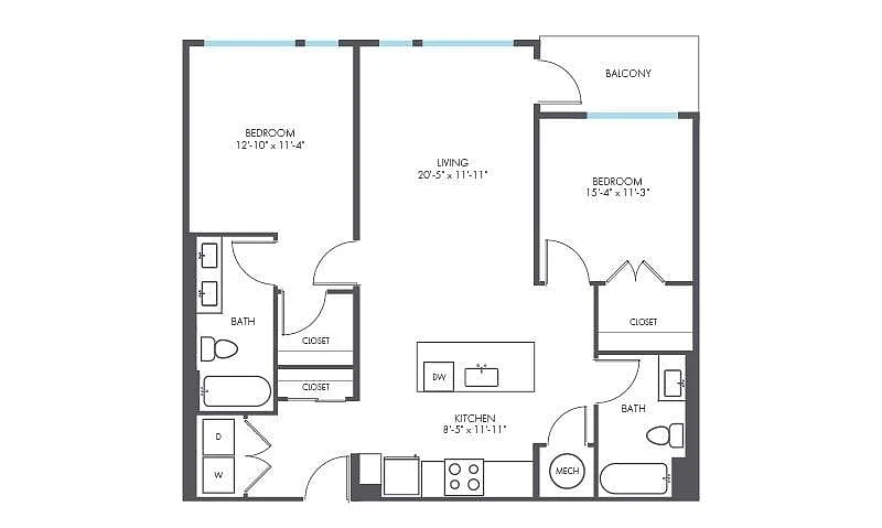 Floor plan Conservator
