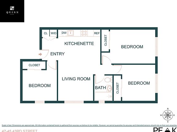 2nd image of 47-45 43rd St #3B