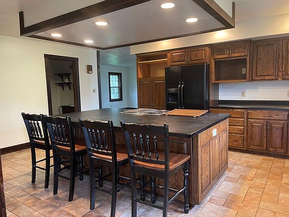 Kitchen from the back door.