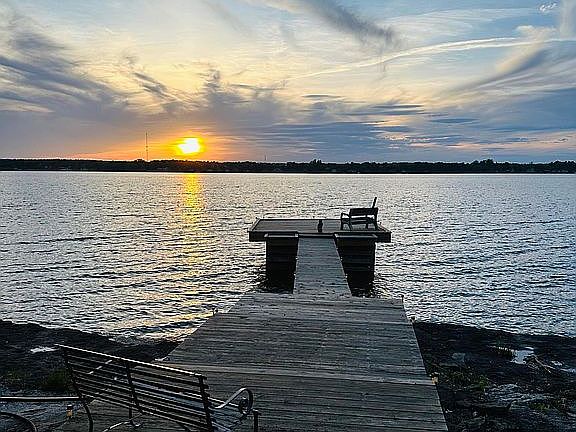 Sunset from back deck