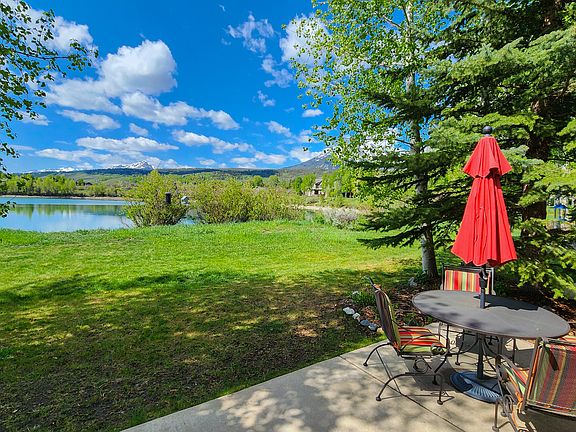 Backyard w/South Pond & Buffalo Mountain views