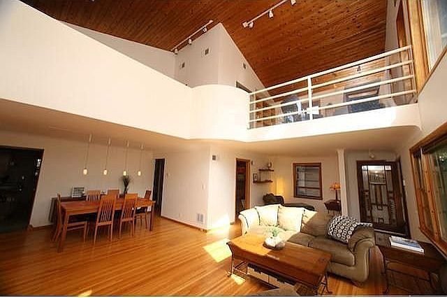 dramatic living room