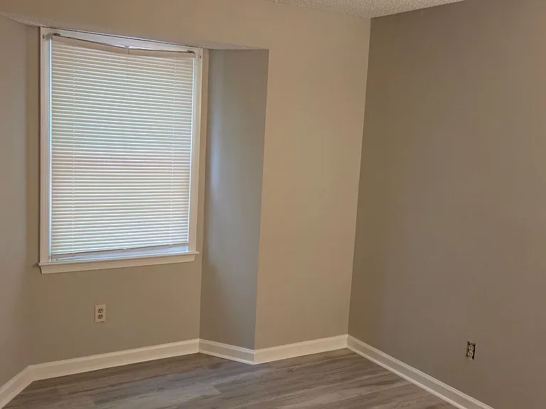 Roomy bedroom