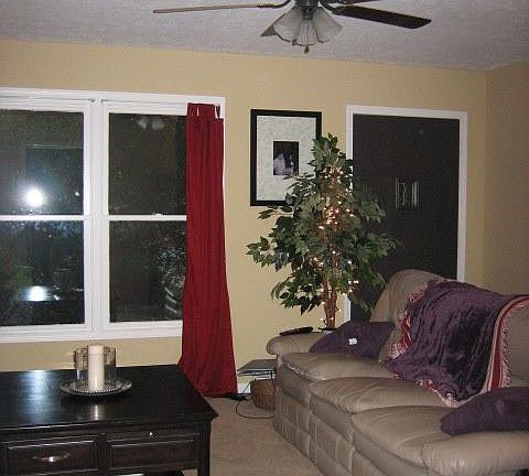 Comfy living room for family and friends