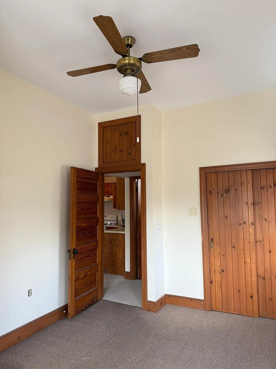 Bedroom with upper storage - 14 Church St #2C