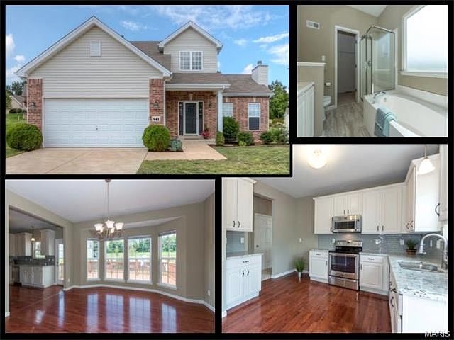 Gorgeous renovated 1.5 Story in popular Magnolia Subdivision with club-pool and tennis.  Beautiful new kitchen, wood flooring, main floor luxury master suite.