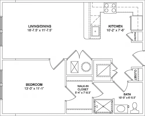 Floor plan The Florence