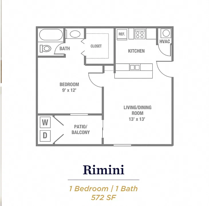 Floor plan Rimini