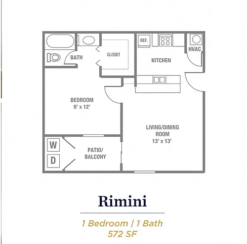 Floor plan Rimini
