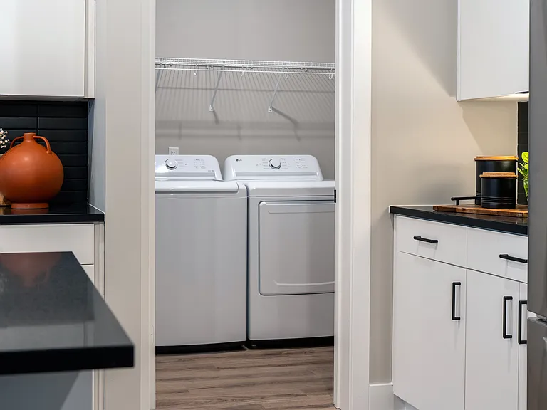 Washer & Dryer in Home