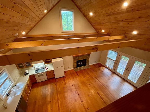 View from top of stairs.