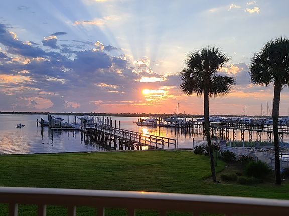Morning Sun from balcony.
Salt Run and Anastasia State Park