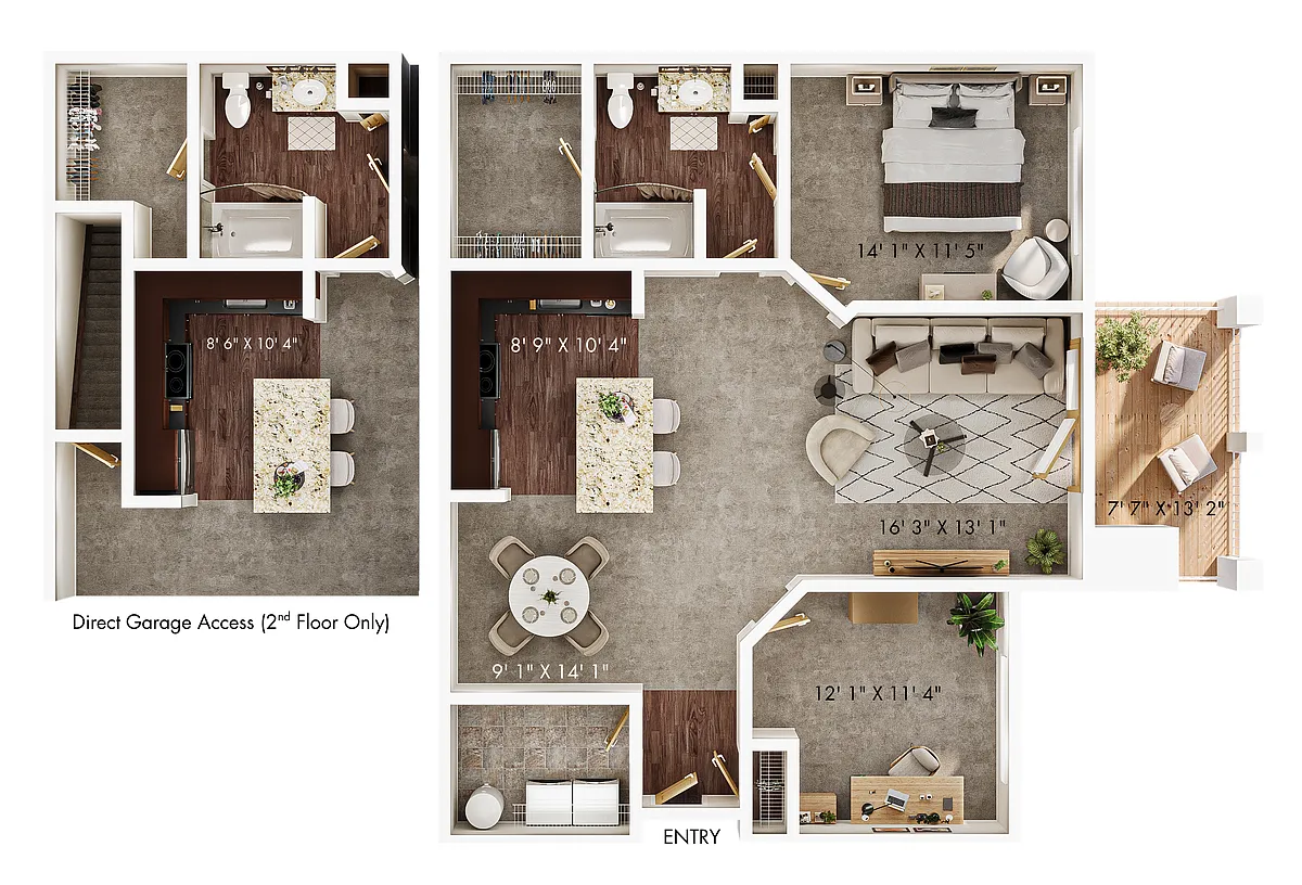 Floor plan Palma Garage