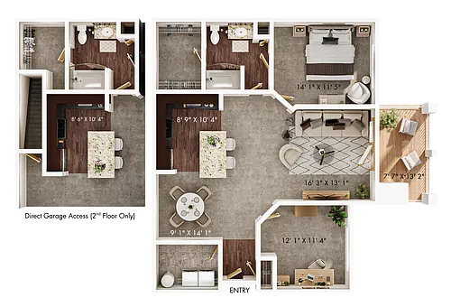 Floor plan Palma Garage