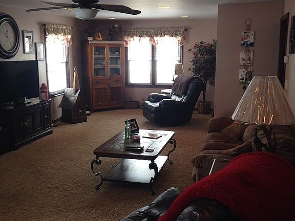 Living room from kitchen