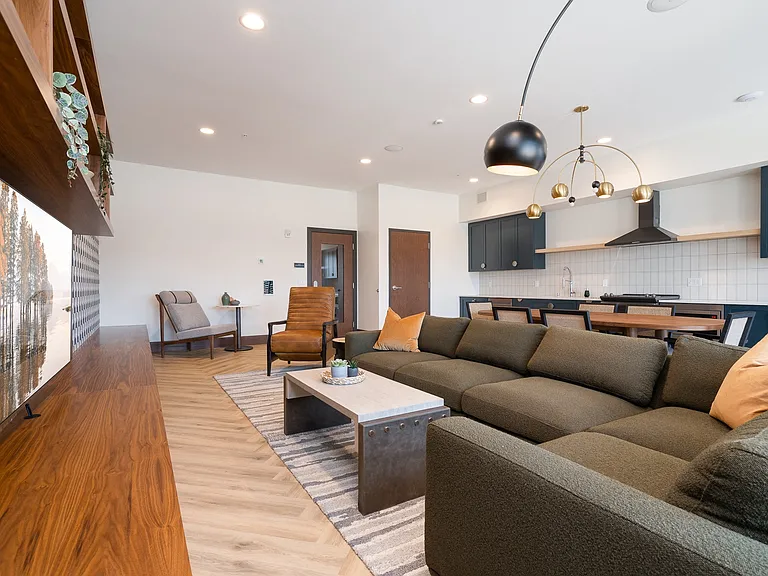 Our entertainment suite is the perfect spot for a movie night or family holiday.