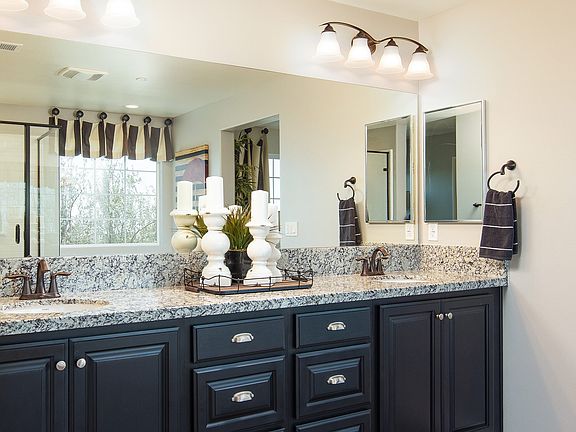 Owner s bath with dual sink vanity